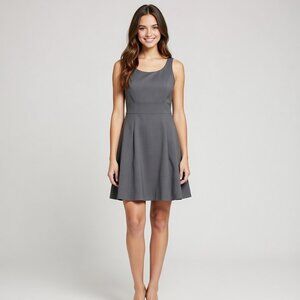 H&M Charcoal Sleeveless Mini Dress